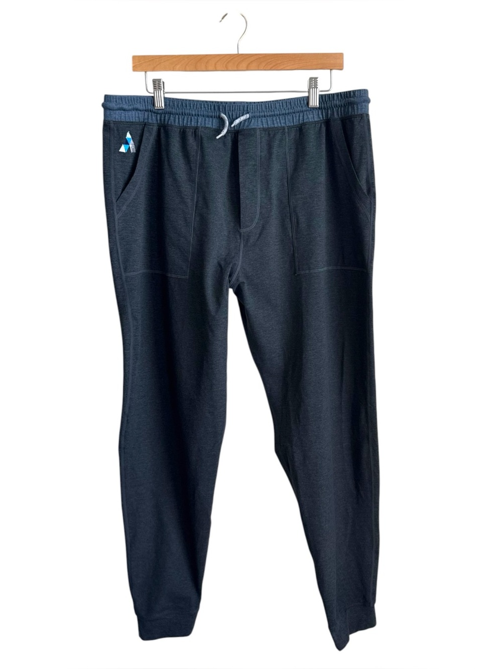Marine Layer Weekend Sport Men's Performance Jogger Pants Gray XL Athleisure